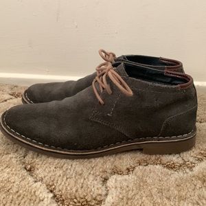 Kenneth Cole Reaction Desert Wind Chukka Boot, Navy, Mens Size 8.5